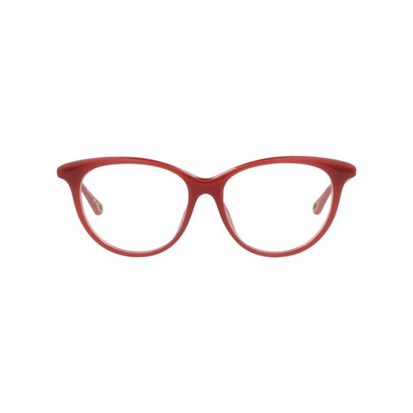Chloé Cat Eye-Frame Bio Injection Optical Frames Orange Womens - Picture 1 of 6